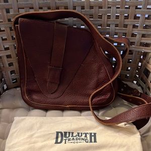Duluth Trading Co. Leather Crossbody